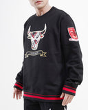 Men PRO STANDARD Chicago Bulls Crewneck Fleece Sweatshirt