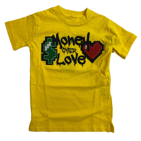 Lil Kids FWRD DENIM & CO. Money Over Love T-Shirt
