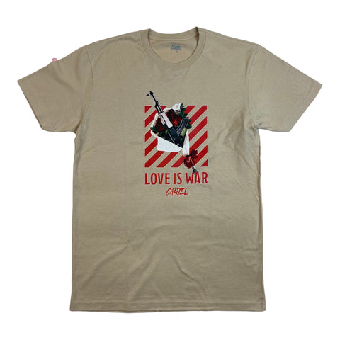 Men CARTEL Love Is War T-Shirt