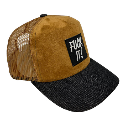 Men MV HATS Fu** It Trucker Dad Hat