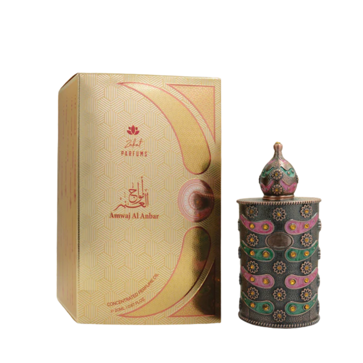 Amwaj Al Anbar By Zakat Pure Concentrated Oil 20ML For Men – Urban