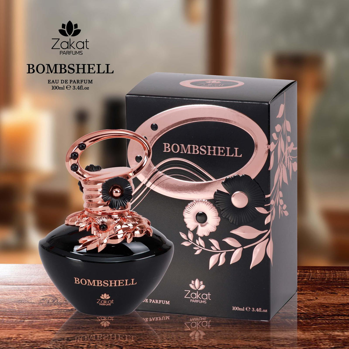 Bombshell by Zakat Eau de Parfum 3.4 FL OZ Unisex – Urban Appeal