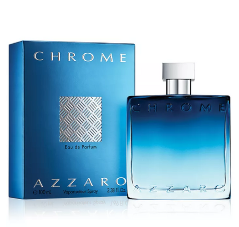 Men AZZARO Chrome Eau de Parfum Spray 3.38 oz