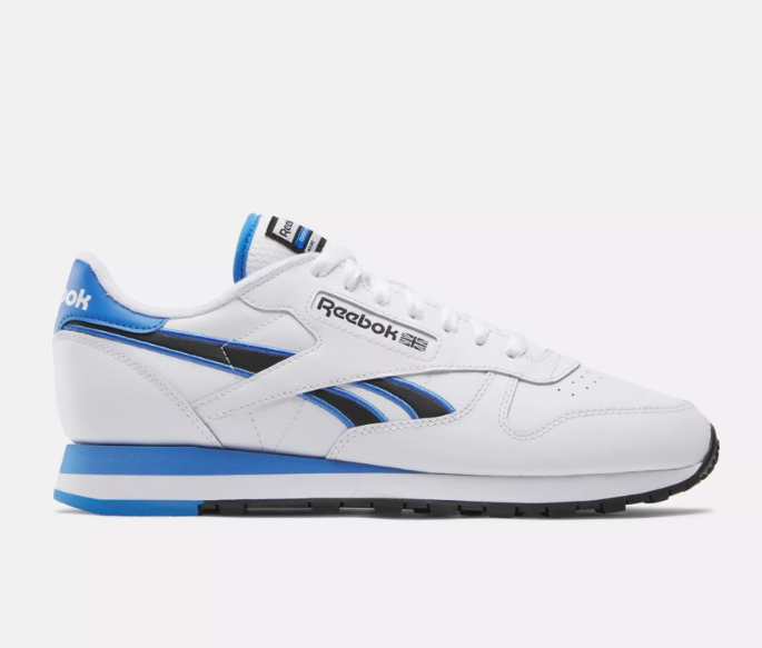 Reebok Classic Leather Sneakers Men\'s Size 13 White Blue FX1289 Retro Suede Reebok classic suede blue - Gem main image 2