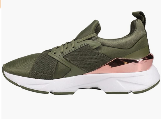 Puma muse sales metal green
