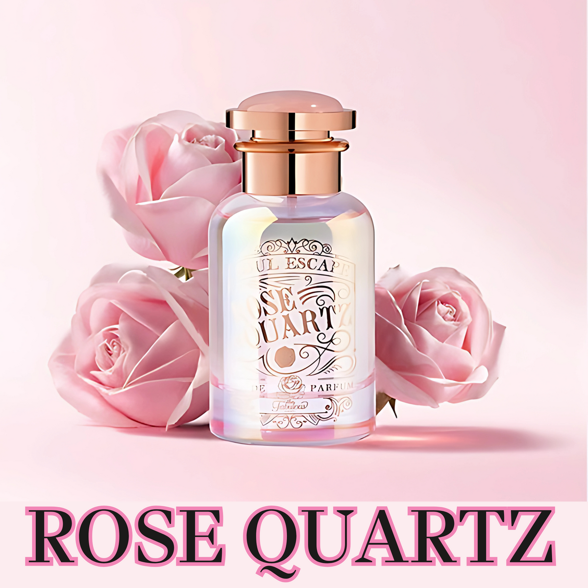 香水(ユニセックス) Sogna ESPRESSO OVER ROSE Soul Escape Rose Quartz By Zakat Eau De Parfum 3.4 FL .OZ For