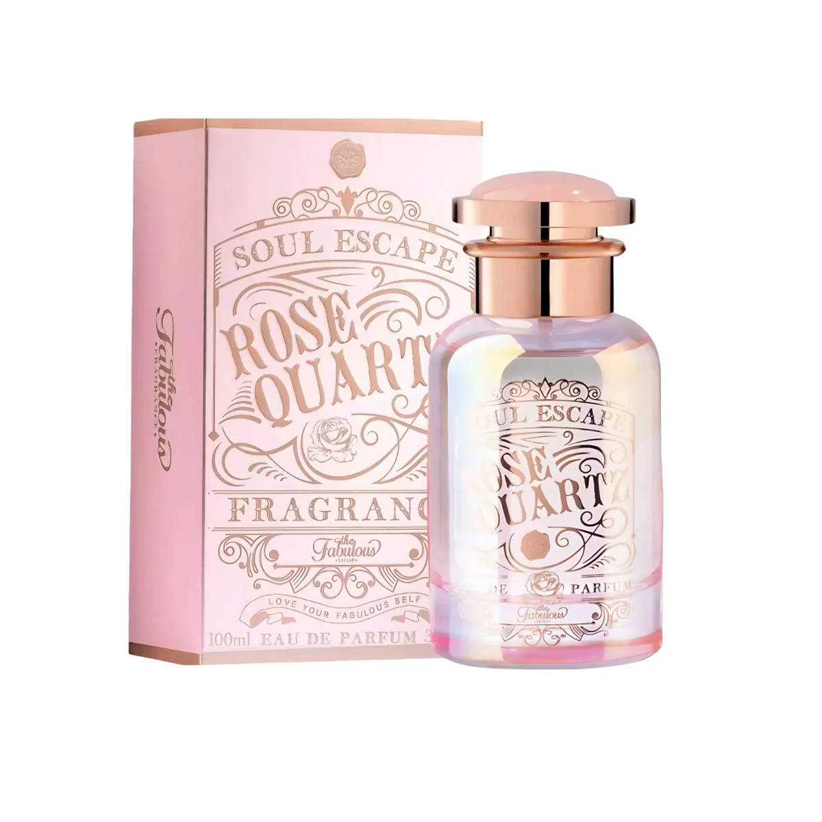 Soul Escape Rose Quartz By Zakat Eau De Parfum 3.4 FL .OZ For