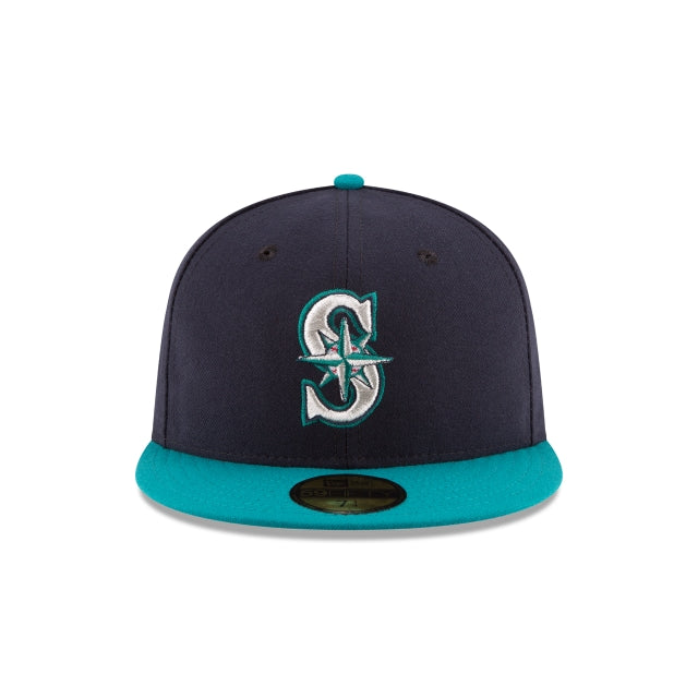 Lids Seattle Mariners New Era White on 59FIFTY Fitted Hat