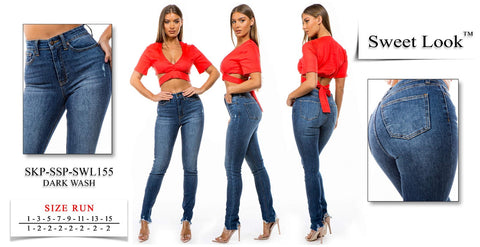 Women SWEET LOOK Solid Jeans