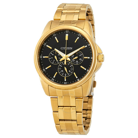 Men's CITIZEN Gold-Tone Stainless Steel Bracelet Watch 42mm