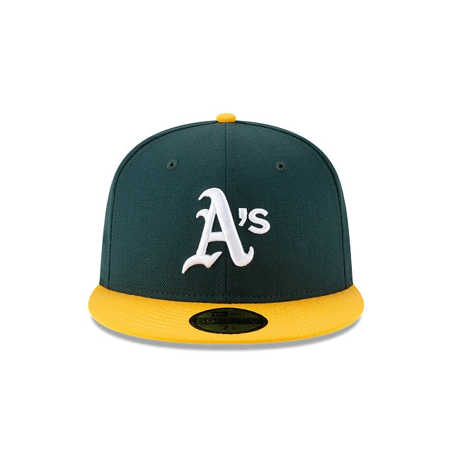 Oakland Athletics New Era Side Patch 1989 World Series 59FIFTY Fitted Hat -  Green