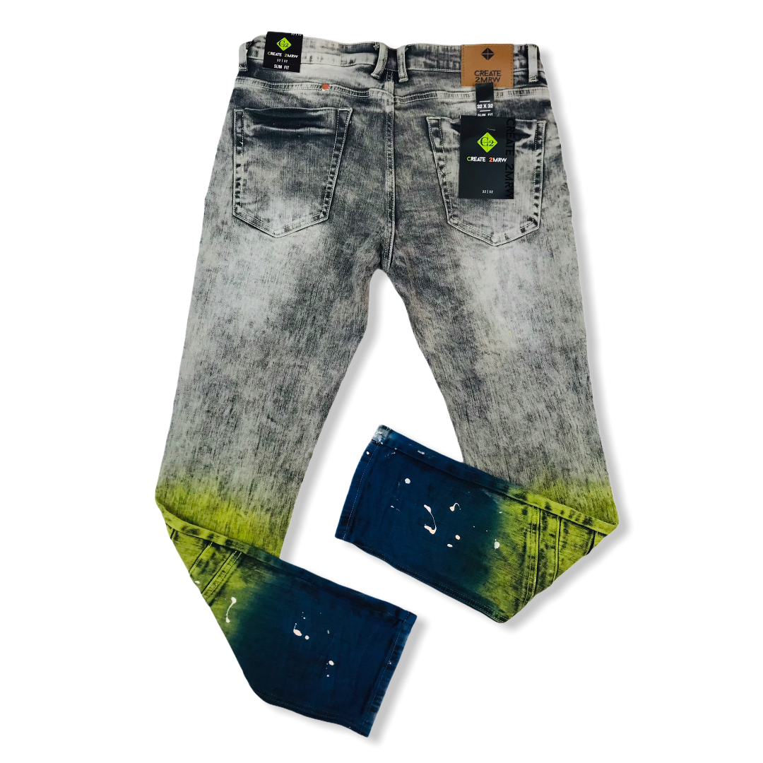 Paint Splatter Jeans – Hustle Gang