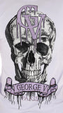 Men AVENUE GEORGE V PARIS Skull T-Shirt