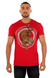 Men AVENUE GEORGE V PARIS Leopard T-Shirt