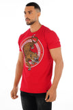 Men AVENUE GEORGE V PARIS Leopard T-Shirt