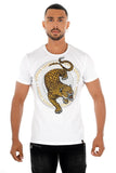 Men AVENUE GEORGE V PARIS Leopard T-Shirt