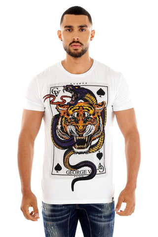 Men AVENUE GEORGE V PARIS Card T-Shirt