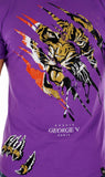 Men AVENUE GEORGE V PARIS Tiger Claw T-Shirt