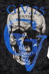 Men AVENUE GEORGE V PARIS Skull Hoodie