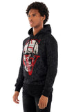 Men AVENUE GEORGE V PARIS Skull Hoodie