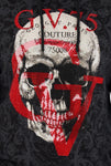 Men AVENUE GEORGE V PARIS Skull Hoodie