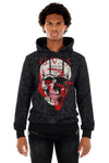 Men AVENUE GEORGE V PARIS Skull Hoodie