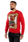 Men AVENUE GEORGE V PARIS Indianhead Crewneck