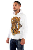 Men AVENUE GEORGE V PARIS Leopard Hoodie