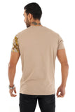 Men AVENUE GEORGE V PARIS Side Leopard T-Shirt