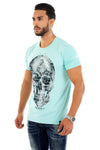 Men AVENUE GEORGE V PARIS Skull T-Shirt