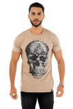 Men AVENUE GEORGE V PARIS Skull T-Shirt