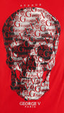 Men AVENUE GEORGE V PARIS Skull T-Shirt