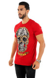 Men AVENUE GEORGE V PARIS Skull T-Shirt