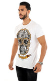 Men AVENUE GEORGE V PARIS Skull T-Shirt