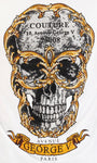 Men AVENUE GEORGE V PARIS Skull T-Shirt