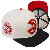 Men PRO STANDARD Atlanta Hawks Retro Classic Logo Snapback Hat