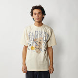 Men MARKET Soft Core Bear Q/3 Fall 23 Screen Printed T-Shirt