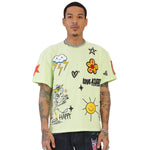 Men KLEEP Premium Print Patch T-Shirt