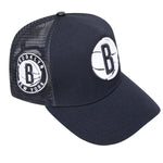 Men PRO STANDARD Brooklyn Nets Classic Pinch Trucker Hat