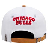 Men PRO STANDARD Chicago Bulls 2 Tone Nubuck Dad Hat