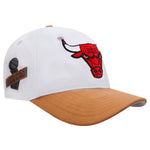 Men PRO STANDARD Chicago Bulls 2 Tone Nubuck Dad Hat