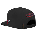 Men PRO STANDARD Chicago Bulls Cuba Wordmark Wool Snapback Hat