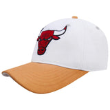 Men PRO STANDARD Chicago Bulls 2 Tone Nubuck Dad Hat