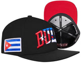 Men PRO STANDARD Chicago Bulls Cuba Wordmark Wool Snapback Hat