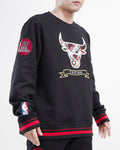 Men PRO STANDARD Chicago Bulls Crewneck Fleece Sweatshirt