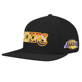 Men PRO STANDARD Los Angeles Lakers Dominican Republic Wordmark Snapback Hat