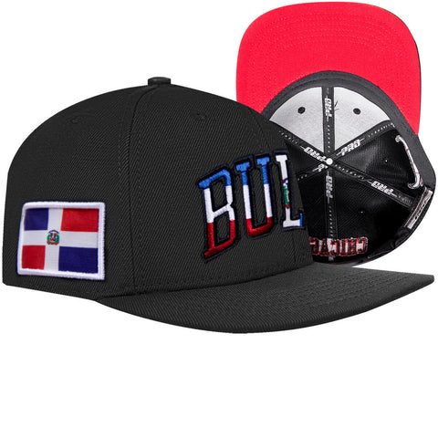 Men PRO STANDARD Chicago Bulls Dominican Republic Snapback Hat