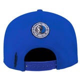 Men PRO STANDARD Dallas Maverick Crest Emblem Snapback Hat