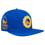 Men PRO STANDARD Golden State Warriors Crest Emblem Snapback Hat