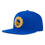 Men PRO STANDARD Golden State Warriors Crest Emblem Snapback Hat